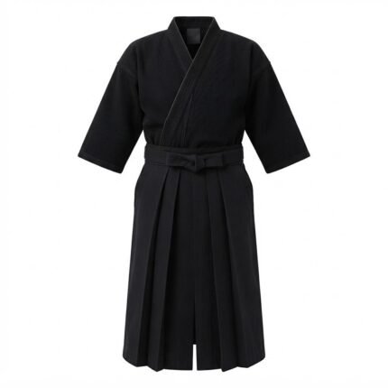 Black Aikido Uniform – Premium Martial Arts Gi