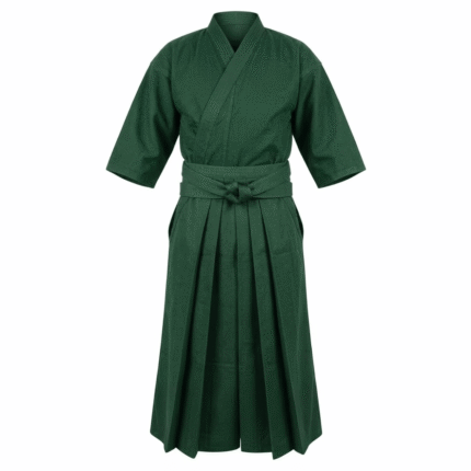Custom Green Iaido Martial Arts Training Uniform